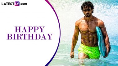 HBD Tiger Shroff: Abs-Flaunting Shirtless Pics of the Fitness Freak That Are Wow!